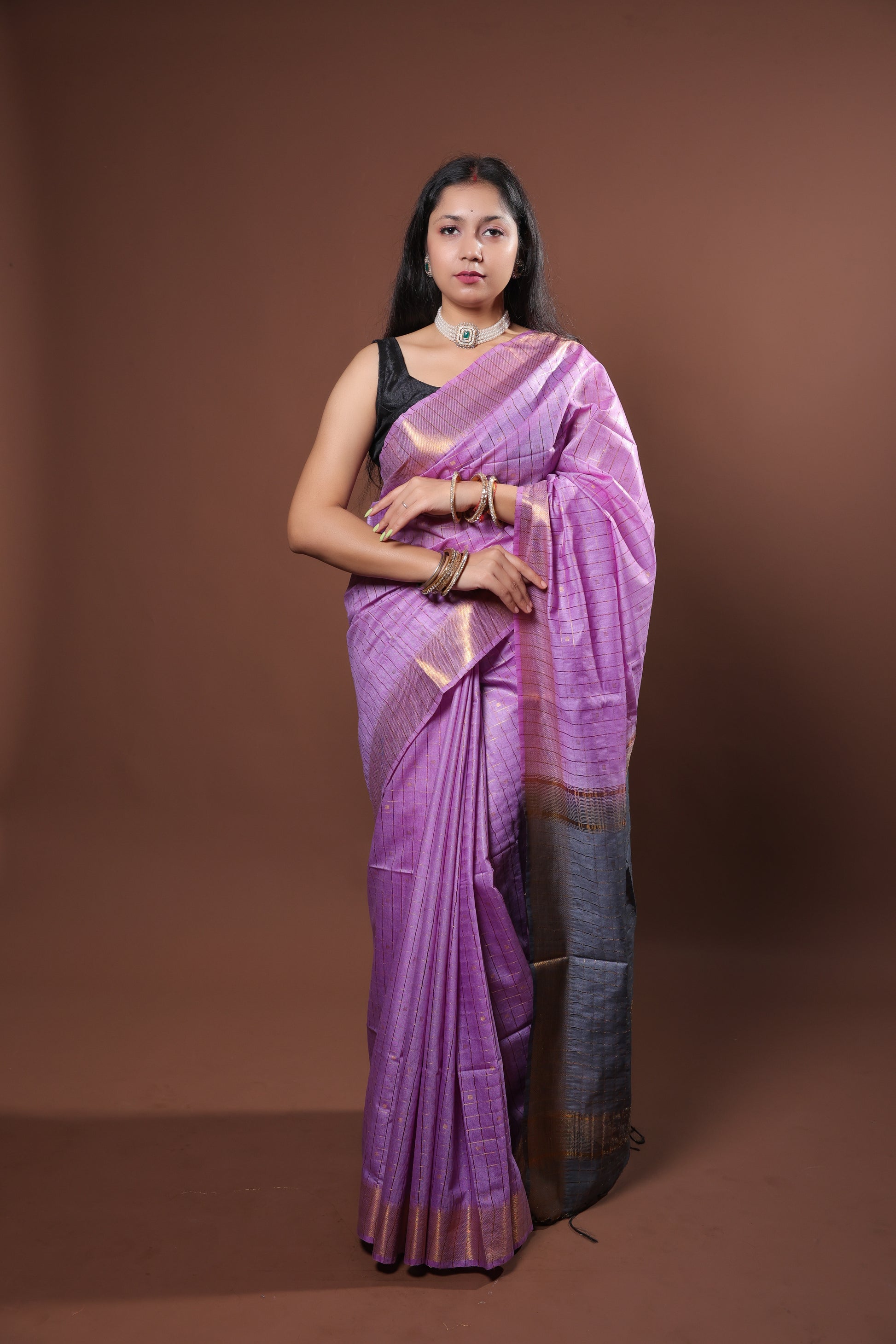 cotton viscos saree