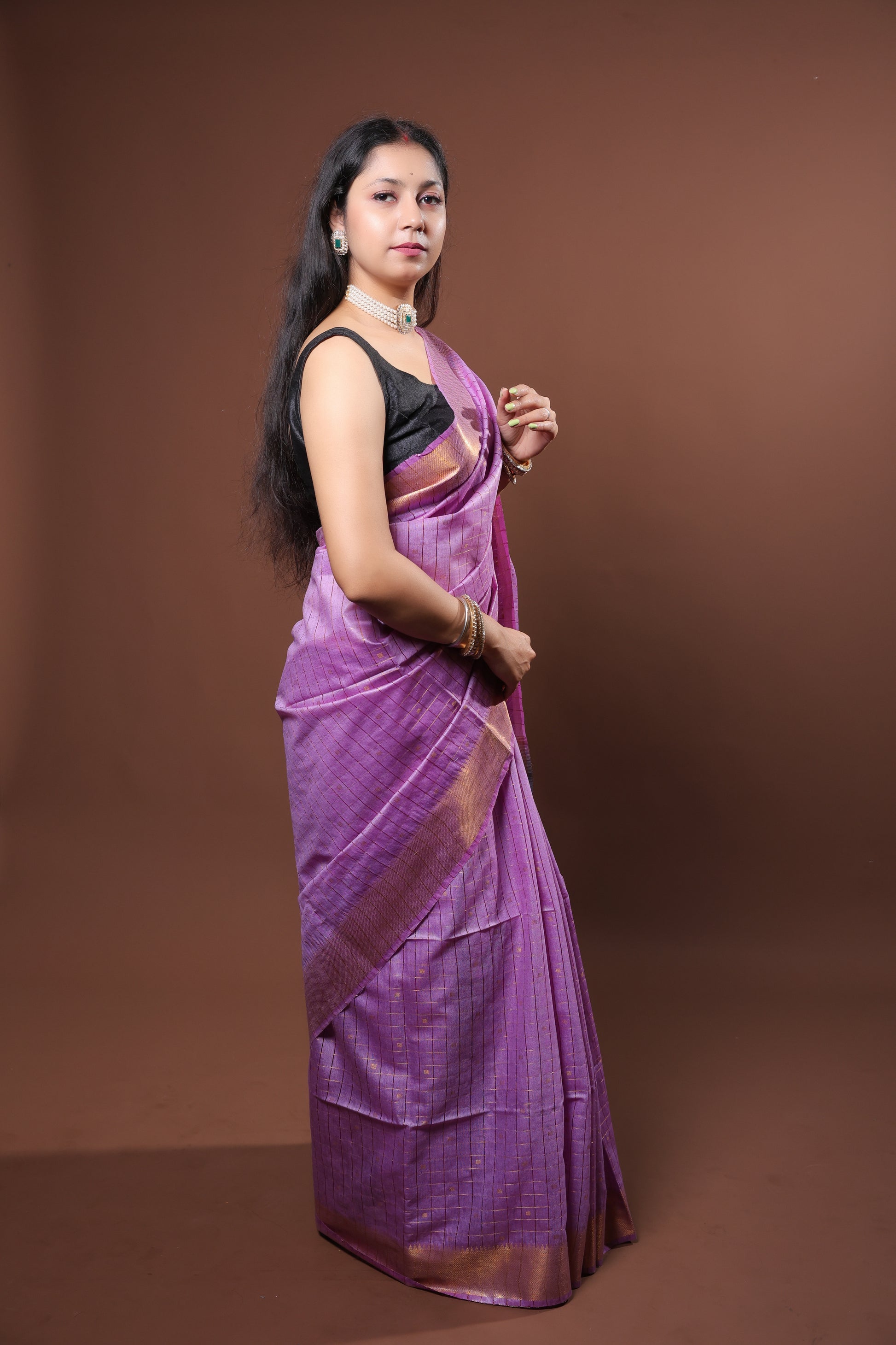 cotton viscos saree