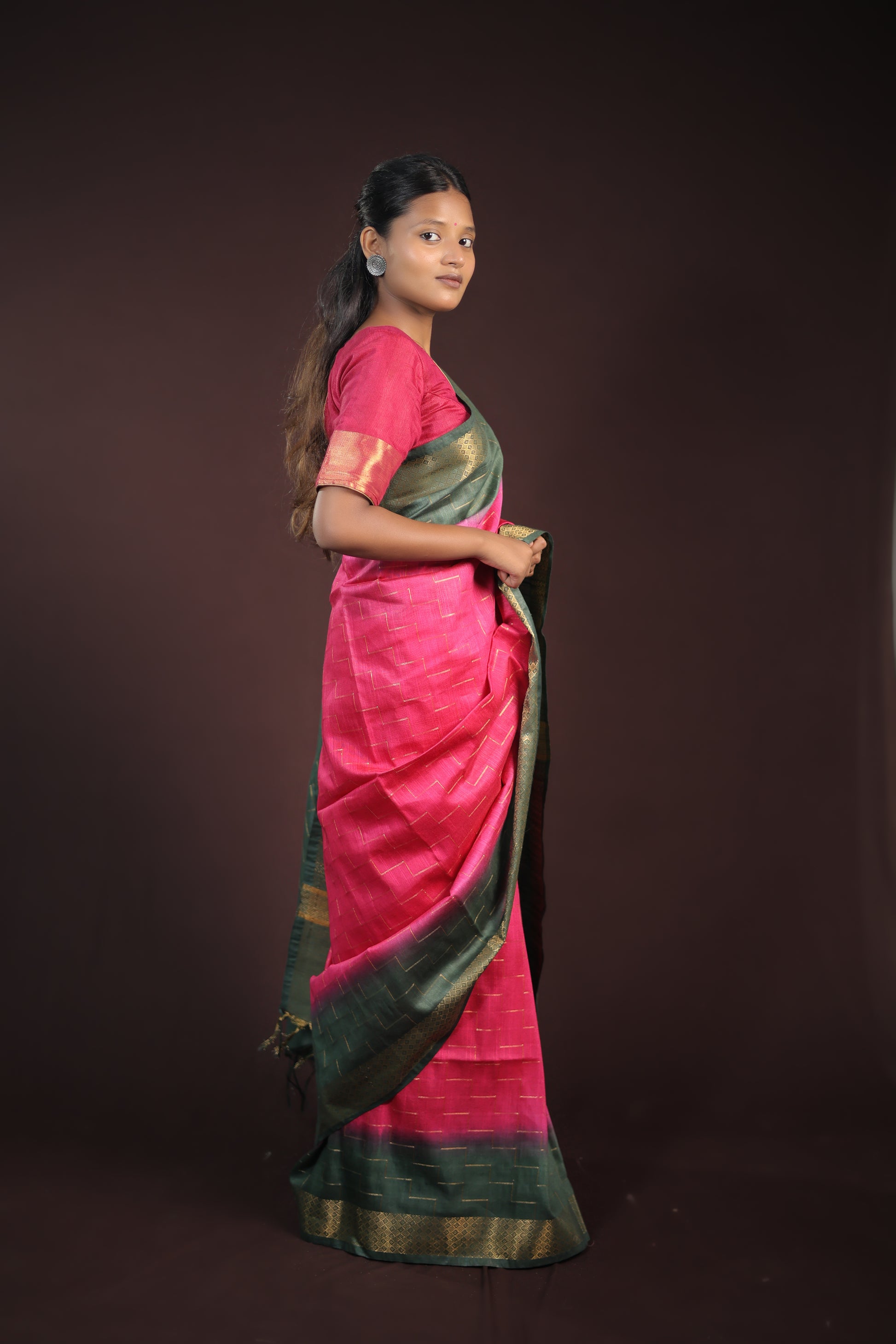 cotton viscos sarees