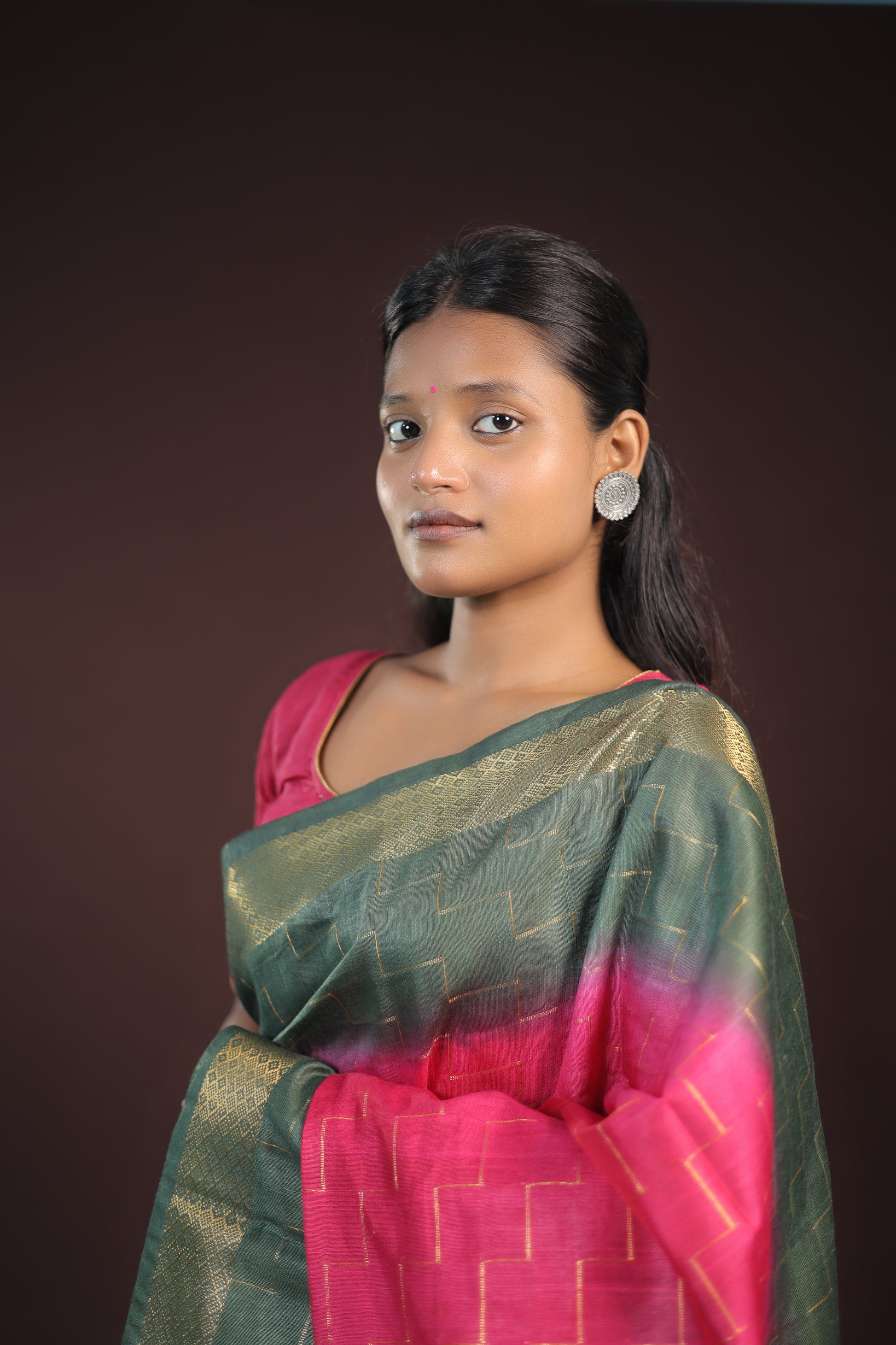 cotton viscos sarees