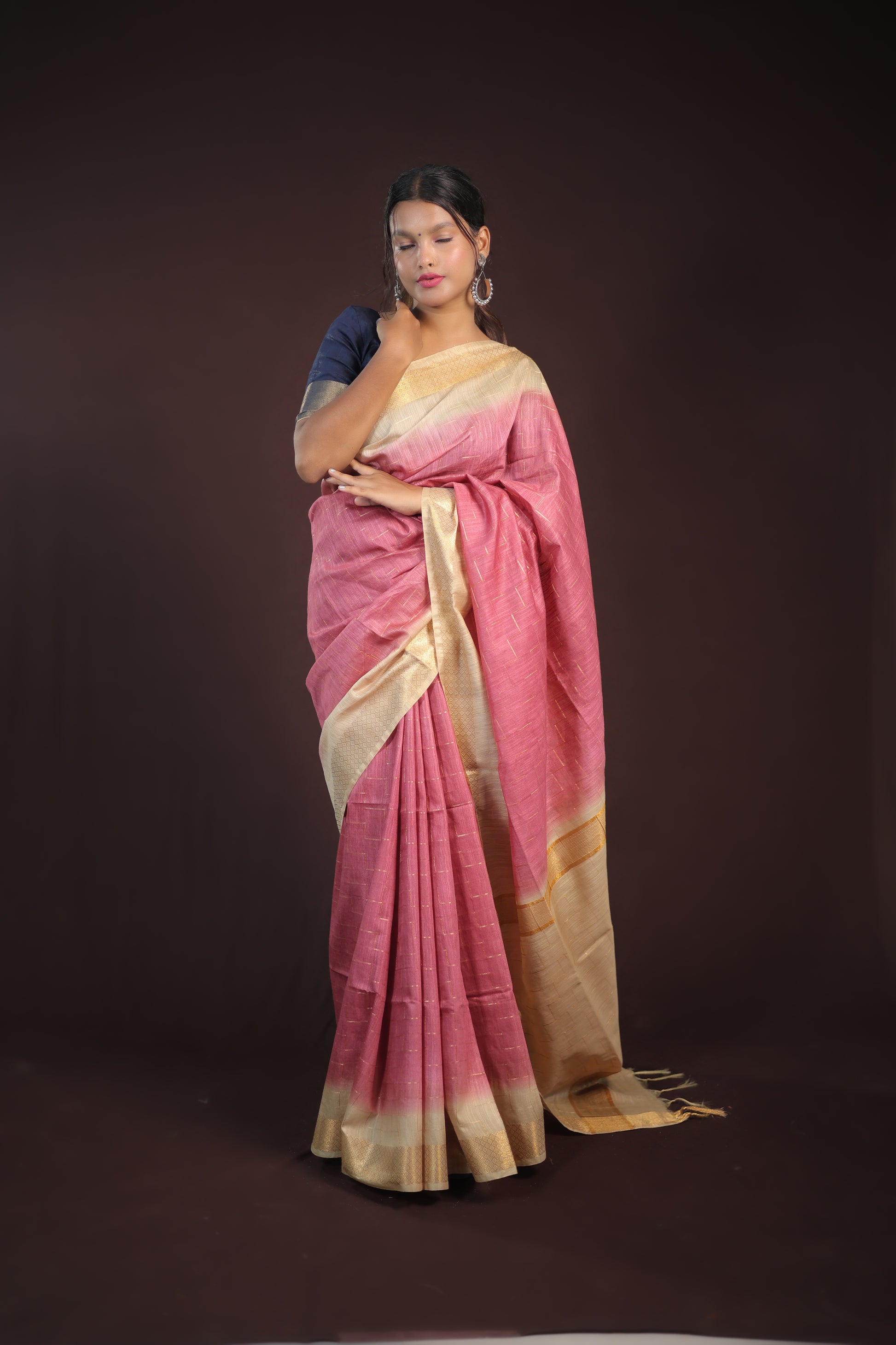 cotton viscos sarees