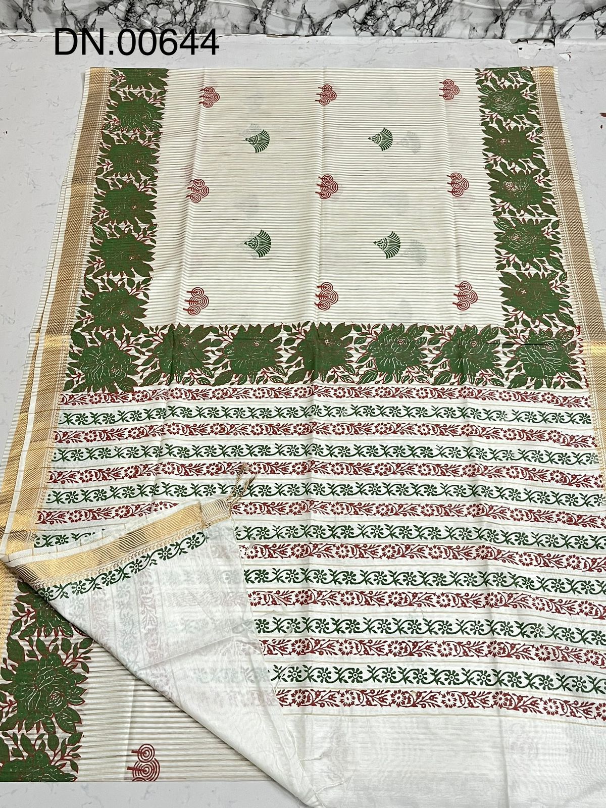 cotton printed sarees