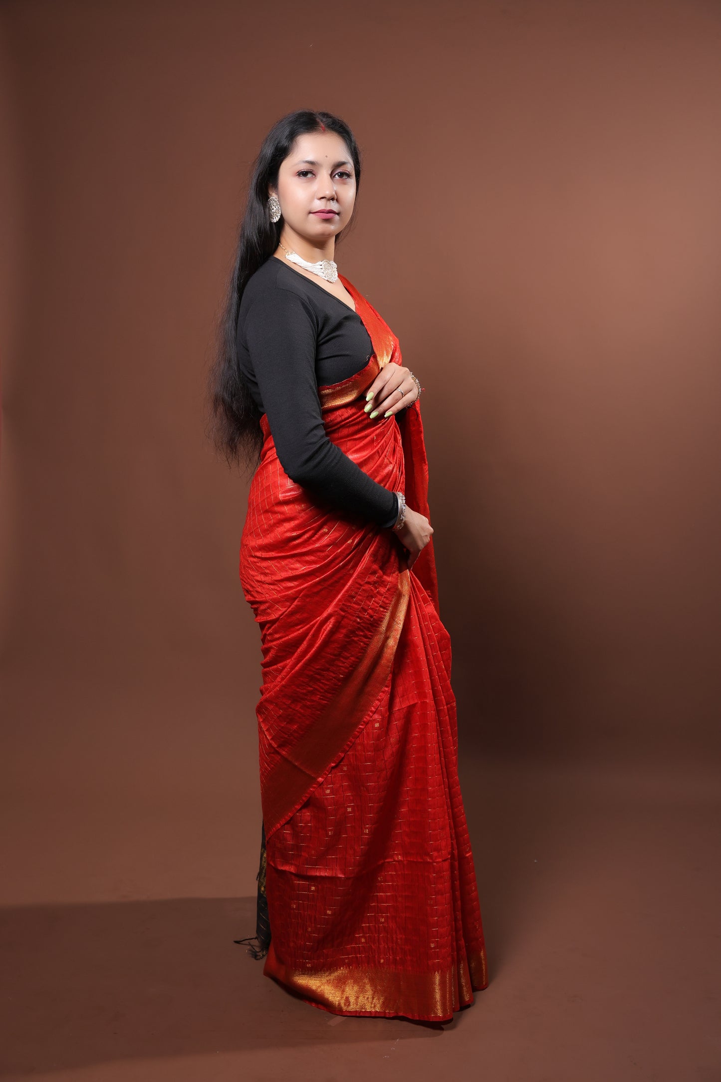 cotton viscos sarees