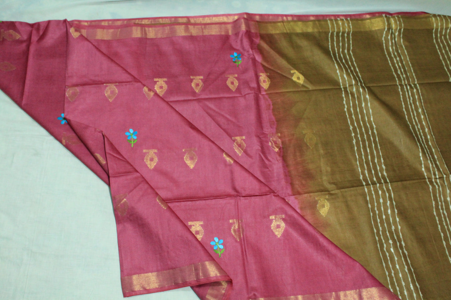 Embroidered Festive wear saree