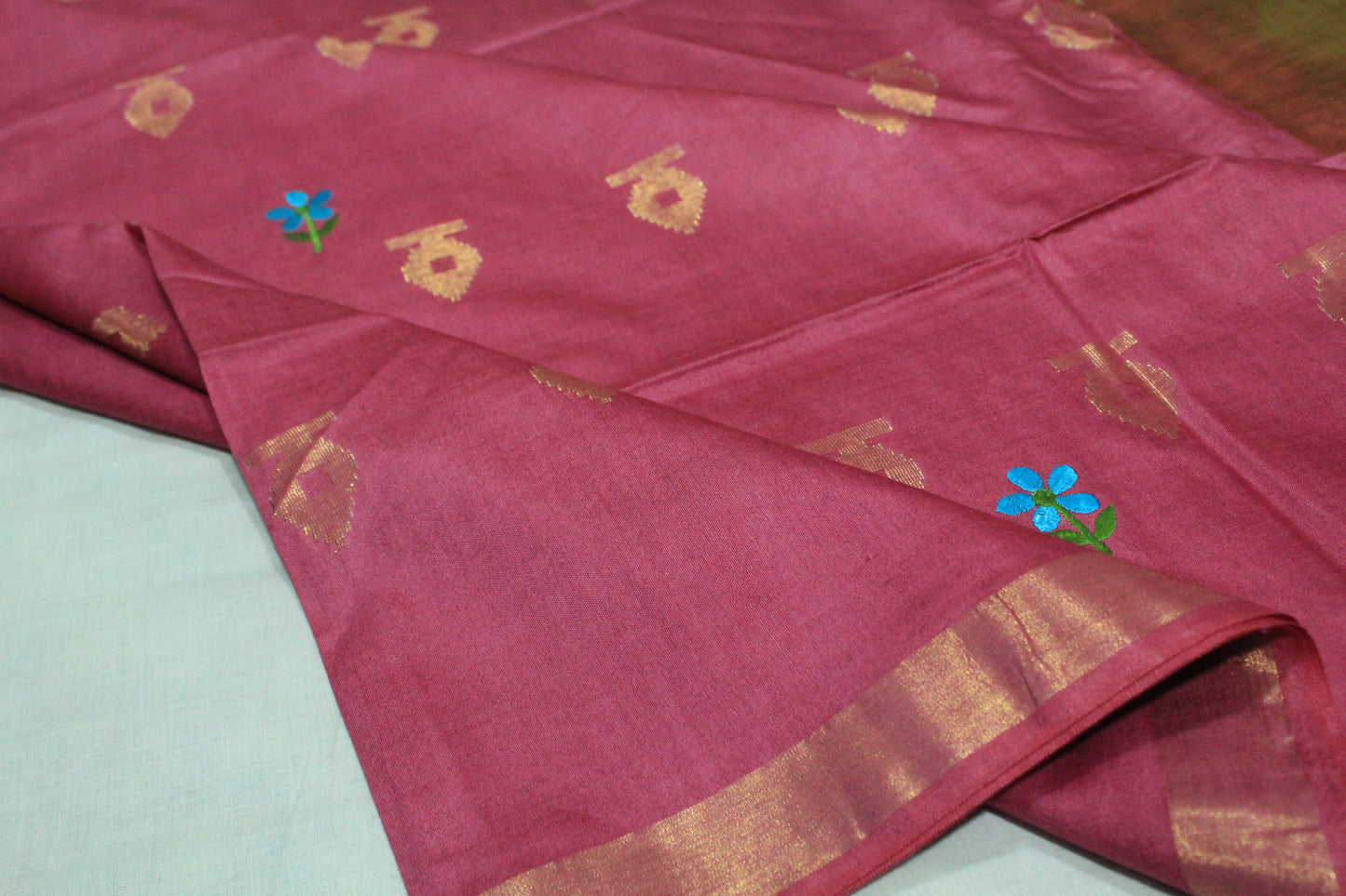 Embroidered Festive wear saree