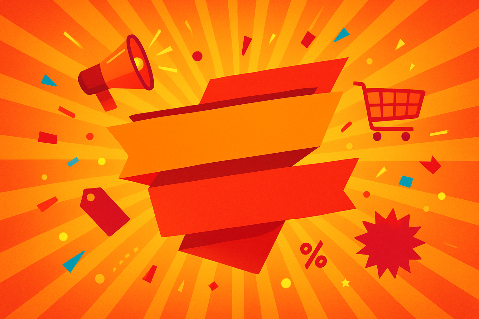 sale banner photo with no text